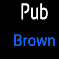 Custom Pub Brown 2 Neonreclame