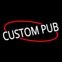 Custom Pub With Red Line Neonreclame