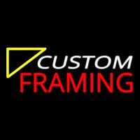 Custom Red Framing Neonreclame