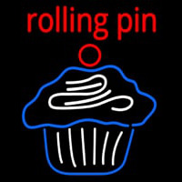 Custom Rolling Pin Cupcake 1 Neonreclame