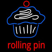 Custom Rolling Pin Cupcake 2 Neonreclame