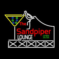 Custom Sandpiper Lounge Logo Neonreclame