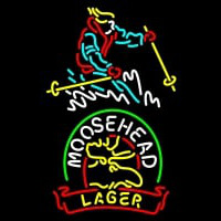 Custom Steamboat Moosehead Beer Neonreclame