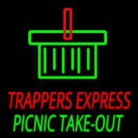 Custom Trappers E press Picnic Take Out Neonreclame