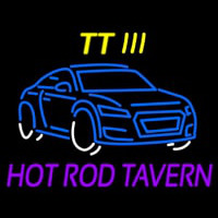 Custom Tt 3 Hot Rod Tavern Car Logo 1 Neonreclame