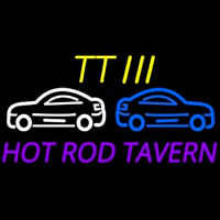 Custom Tt 3 Hot Rod Tavern Car Logo 2 Neonreclame