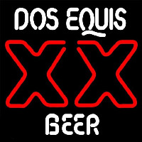 DOS Equis Beer Sign Neonreclame