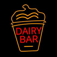Dairy Bar With Logo Neonreclame