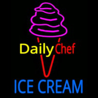 Dairy Chef Ice Cream Neonreclame