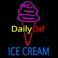 Dairy Chef Ice Cream Neonreclame