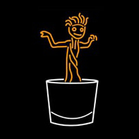 Dancing Boy Logo Neonreclame