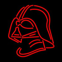 Darth Vader Helmet Star Wars Neonreclame