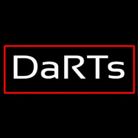 Darts With Red Border Neonreclame
