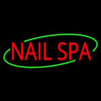 Deco Style Red Nails Spa Neonreclame