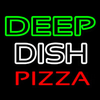 Deep Dish Pizza Neonreclame