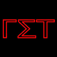 Delphic Fraternity Neonreclame