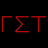 Delphic Fraternity Neonreclame