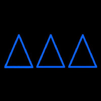Delta Delta Delta Neonreclame