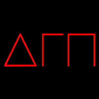 Delta Gamma Pi Neonreclame