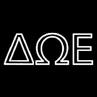 Delta Omega Epsilon Neonreclame