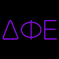 Delta Phi Epsilon Neonreclame
