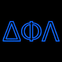 Delta Phi Lambda Neonreclame