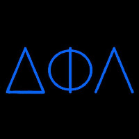 Delta Phi Lambda Neonreclame