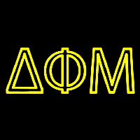 Delta Phi Mu Neonreclame