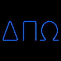 Delta Pi Omega Neonreclame