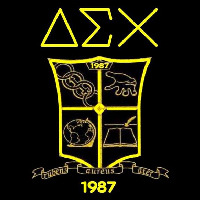 Delta Sigma Chi Latino Logo Neonreclame