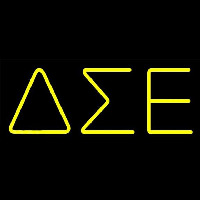 Delta Sigma Epsilon Neonreclame