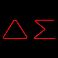 Delta Sigma Neonreclame
