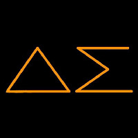 Delta Sigma Sorority Neonreclame