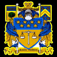 Delta Upsilon Chapters Logo Neonreclame