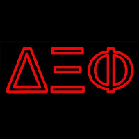 Delta Xi Phi Neonreclame