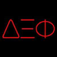 Delta Xi Phi Neonreclame