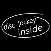 Disc Jockey Inside 1 Neonreclame