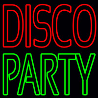 Disco Party 1 Neonreclame