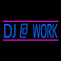 Dj At Work Neonreclame