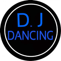 Dj Dancing Circle Neonreclame