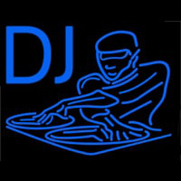 Dj Disc Jockey Disco Music 1 Neonreclame