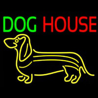 Dog House With Logo Neonreclame