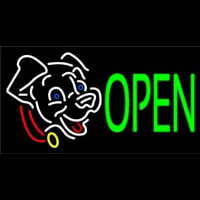 Dog Open 1 Neonreclame