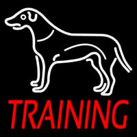 Dog Training Neonreclame