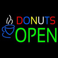 Donuts Open Neonreclame