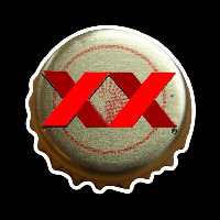 Dos Equis Amber Me ico Bottle Cap Beer Sign Neonreclame