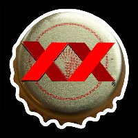 Dos Equis Amber Me ico Bottle Cap Beer Sign Neonreclame