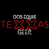 Dos Equis TeXXas Beer Sign Neonreclame