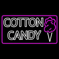 Double Stroke Cotton Candy With Logo Neonreclame