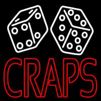 Double Stroke Craps With Dise 2 Neonreclame